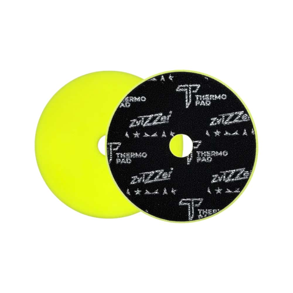 ZviZZer - Thermo Trapez Fine Cut Pad yellow - Pad giallo per finitura lucida 125mm